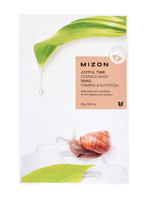 Тканевая маска для лица с экстрактом улиточного муцина Joyful Time Essence Mask Snail