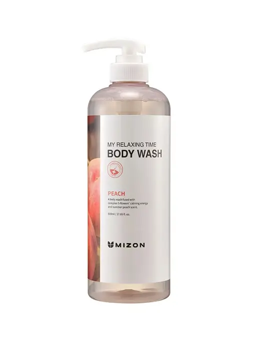 Гель для душа с экстрактом персика MY RELAXING TIME BODY WASH [PEACH]