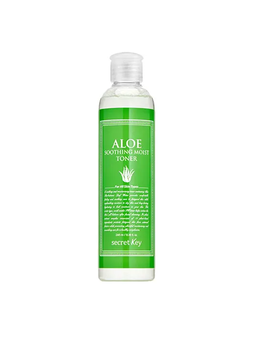 Увлажняющий тонер для лица с экстрактом алоэ вера ALOE SOOTHING MOIST TONER