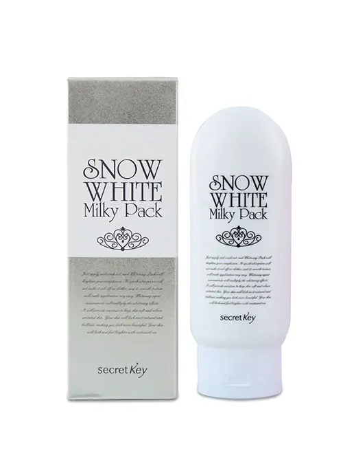 Маска для лица и тела отбеливающая SNOW WHITE Milky Pack