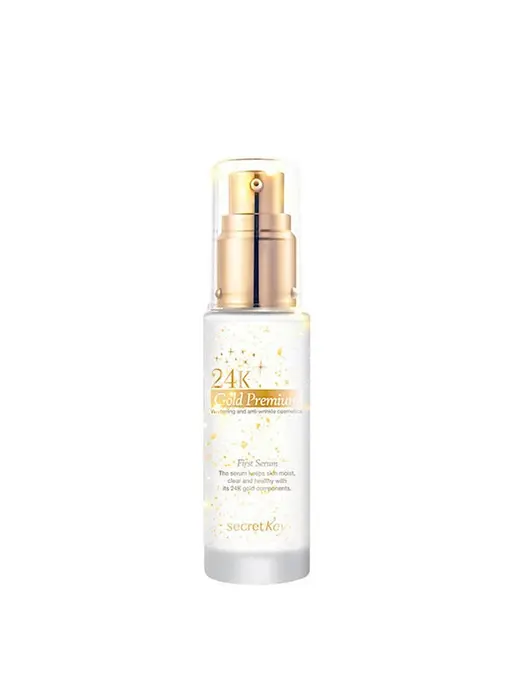 Антивозрастная сыворотка для лица с коллоидным золотом 24K Gold Premium First Serum