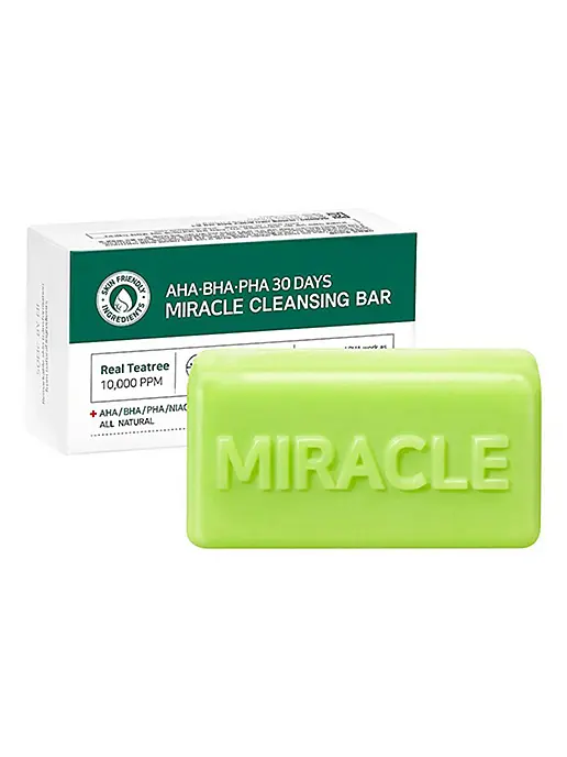 Очищающее мыло с кислотами AHA·BHA·PHA 30 DAYS MIRACLE CLEANSING BAR