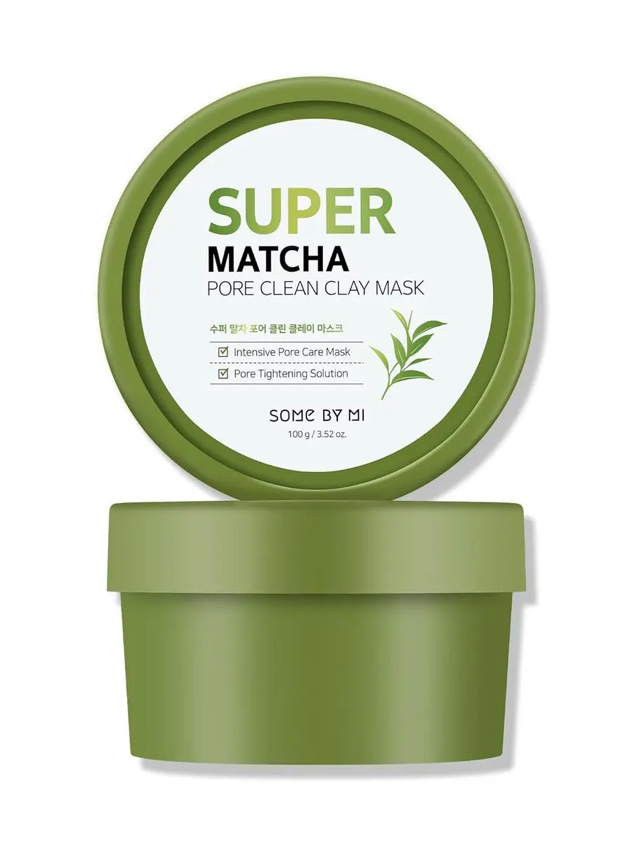 Очищающая глиняная маска для лица с экстрактом чая матч SUPER MATCHA PORE CLEAN CLAY MASK