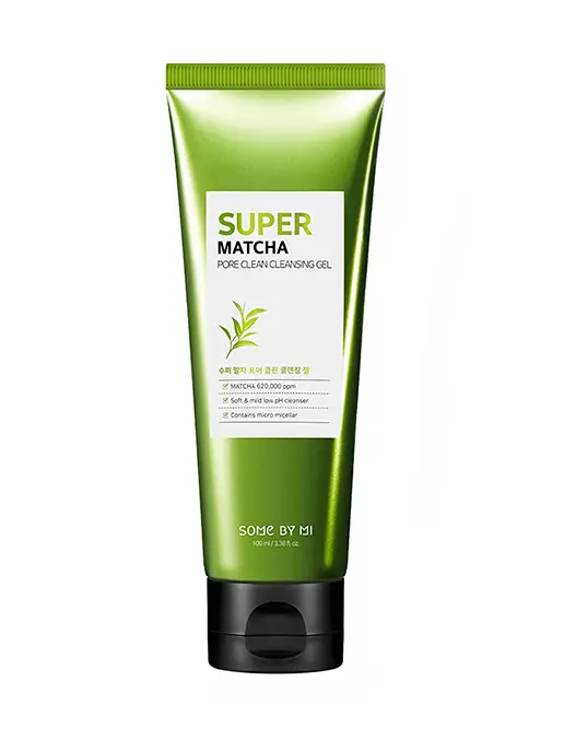 Очищающий гель для умывания с экстрактом чая матча SUPER MATCHA PORE CLEAN CLEANSING GEL