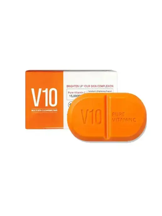 Очищающее туалетное мыло с витаминным комплексом V10 MULTI VITA CLEANSING BAR