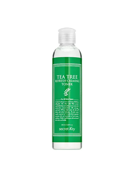 Успокаивающий тонер для лица с экстрактом чайного дерева TEA TREE REFRESH CALMING TONER