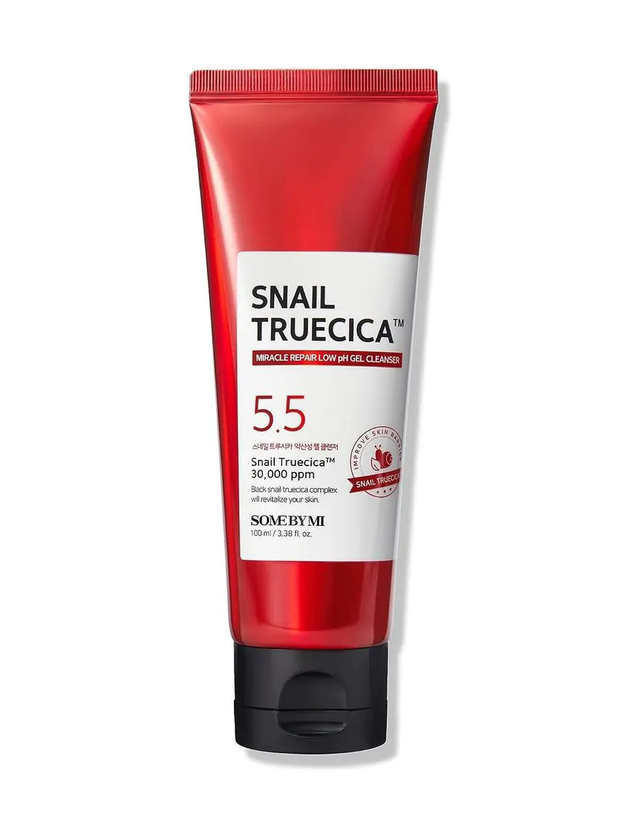 Гель для умывания восстанавливающий с муцином улитки SNAIL TRUECICA MIRACLE REPAIR LOW pH GEL CLEANSER